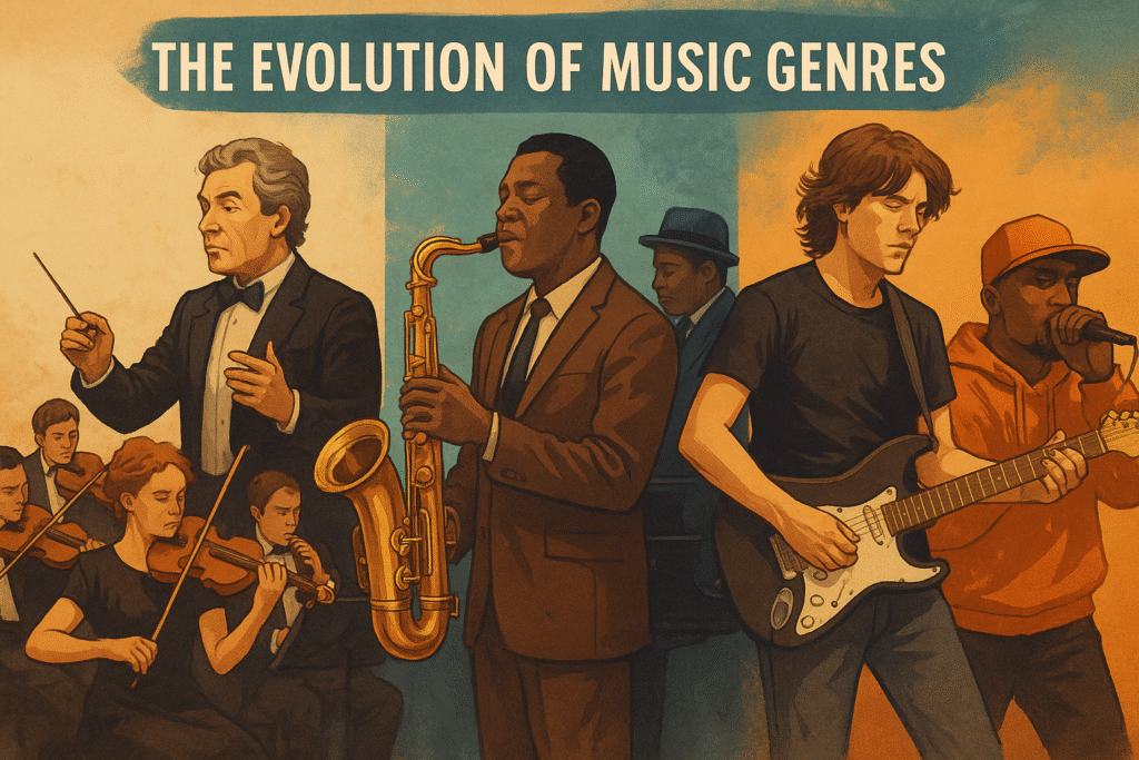the evolution of music genres